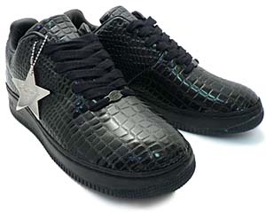 nike air force 1 supreme [black crocodile] (312685-003) ナイキ エアフォース1 シュプリーム 「ブラック クロコダイル」