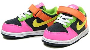 nike little dunk low td [crazy color] (311535-071) ナイキ リトル ダンク ロー TD 「クレージーカラー」