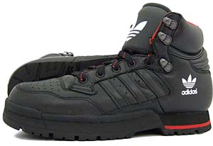adidas centennial mid boot [black1/black1/midred] (043953) アディダス センテニアル ミッド ブーツ 「黒/赤」