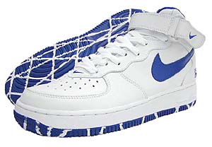 NIKE AIRFORCE1 MID NYC [White/Blue] 306353-147