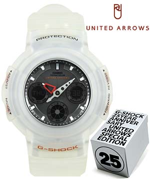 腕時計(アナログ)G-SHOCK 25周年 ユナイテッドアローズ AWG-525UAJ