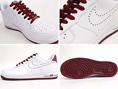 NIKE AIR FORCE 1 LOW 07 [WHITE/TEAM RED] 315122-137 写真1