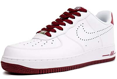 NIKE AIR FORCE 1 LOW 07 [WHITE/TEAM RED]