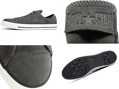 CONVERSE CHUCK TAYLOR ALL STAR OX [CHARCOAL SUEDE] 117290