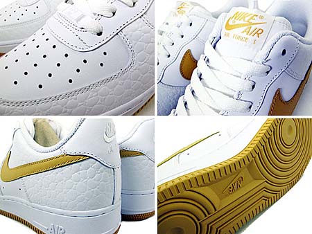 NIKE AIR FORCE 1 LOW [WHITE/HONEYCOMB] 315122-178