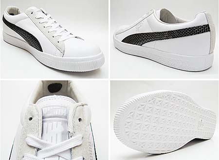 Puma CLYDE x UNDEFEATED SNAKESKIN [WHITE] 353917 画像2