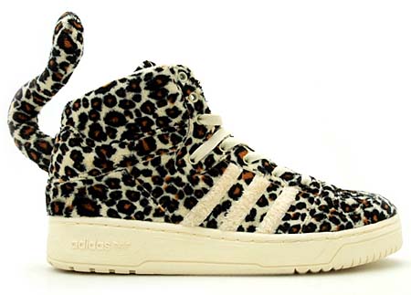 adidas アディダス JEREMY SCOTT ジェレミースコット スニーカー JS LEOPARD I レオパード柄 14CM V24578 美品  55255