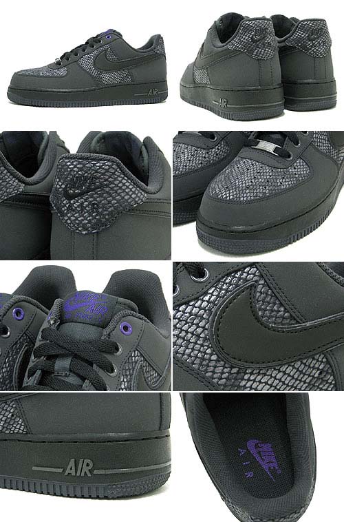 NIKE AIR FORCE 1 07 [ANTHRACITE/BLACK] 488298-028
