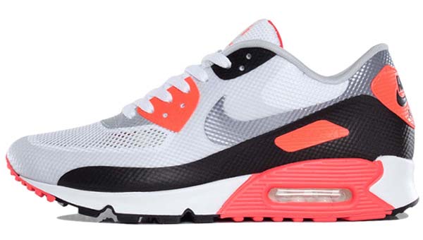 NIKE AIR MAX 90 HYPERFUSE NRG [WHITE/CEMENT GREY/INFRARED] 548747-106