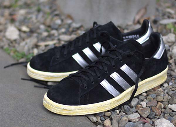 物欲スニーカー | adidas originals CAMPUS 80s MITA [BLACK/SILVER ...