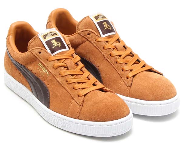 PUMA SUEDE CLASSIC CNY HORSE [SUDAN BROWN/CHOCOLATE BROWN/TEAM GOLD-WHITE]