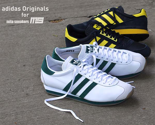 adidas Originals for mita sneakers CTRY OG MITA [WHITE/GREEN/GUM] M21876
