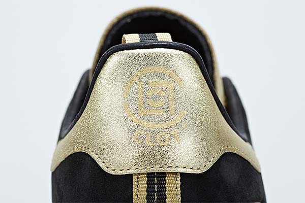 adidas STAN SMITH CLOT [BLACK/CHALK/METALLIC GOLD] M22696 写真3