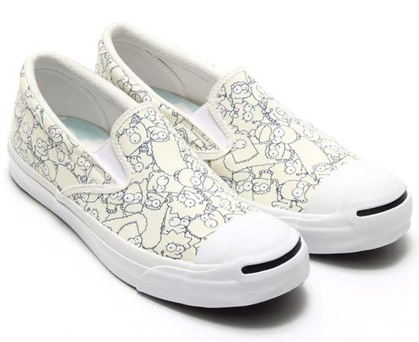CONVERSE JACK PURCELL THE SIMPSONS SLIP-ON [WHITE] 32261980
