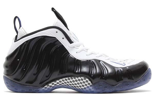 NIKE AIR FOAMPOSITE ONE [BLACK/WHITE-GAME ROYAL] 314996-005