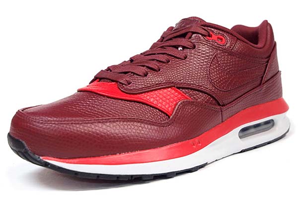 NIKE AIR MAX LUNAR 1 DELUXE [TEAM RED / TEAM RED-CHLLNG RED] 652977-600