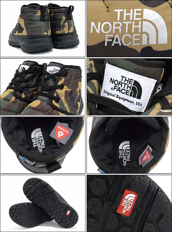 THE NORTH FACE NSE TRACTION CHUKKA LITE WP [WOODLAND CAMO] NF51581