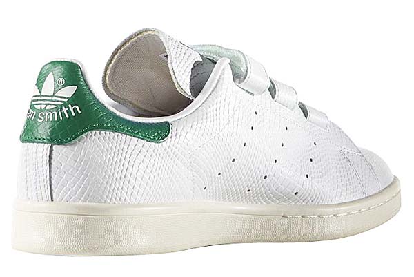 adidas Originals STAN SMITH CF [Running White / Green / Cream White] B24535