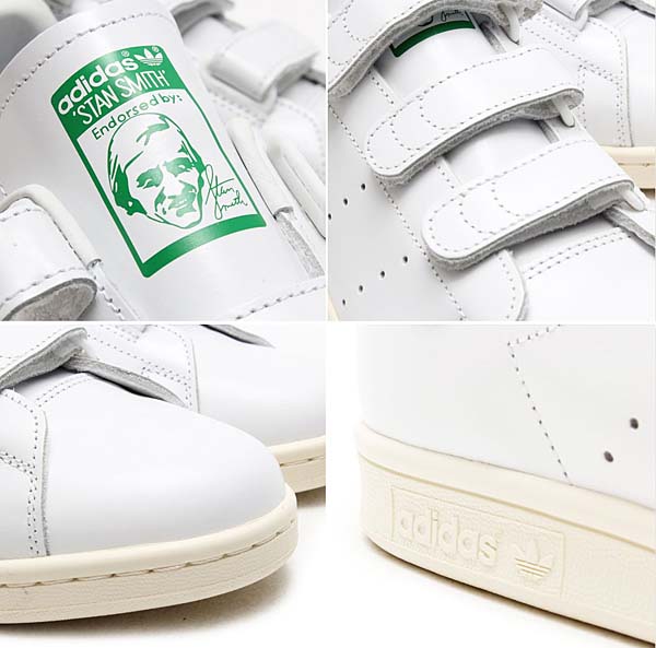 adidas Originals by NIGO STAN SMITH CF NIGO [RUNNING WHITE / RUNNING WHITE / GREEN] B26000