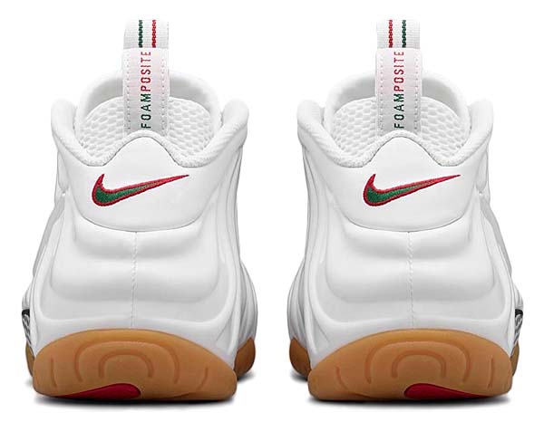 NIKE AIR FOAMPOSITE PRO GUCCI [WHITE / WHITE-GYM RED-GORGE GREEN] 624041-102