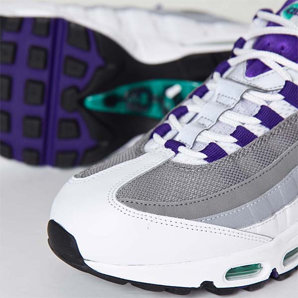 物欲スニーカー | NIKE AIR MAX 95 OG [WHITE / PURPLE / EMERALD ...