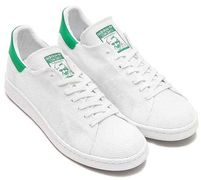adidas Originals STAN SMITH [RUNNING WHITE / RUNNING WHITE / GREEN] BB0065