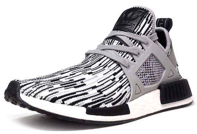 adidas NMD XR1 PK "GLITCH CAMO" [Core Black / Multi Solid Grey / Footwear White] BY1910