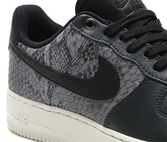 NIKE AIR FORCE 1 LOW 07 LV8 Snake Pack [ANTHRACITE / BLACK-SUMMIT WHITE] 823511-003