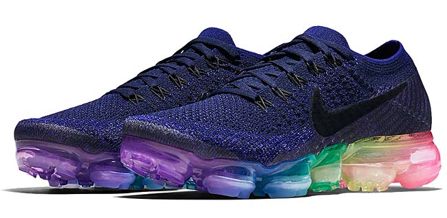 NIKE AIR VAPORMAX FLYKNIT MIKELAB "BE TRUE." [DEEPROYAL BLUE/CONCORD-WHT-PINK] 883275-400