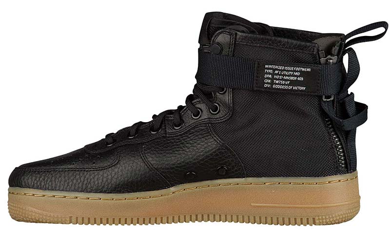 物欲スニーカー | NIKE SF AF1 MID [BLACK / BLACK-GUM LIGHT BROWN