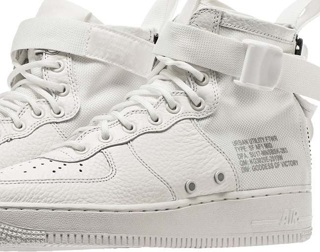 NIKE SPECIAL FIELD AIR FORCE 1 MID  [IVORY / IVORY-IVORY-REFLECT SILVER] aa6655-100