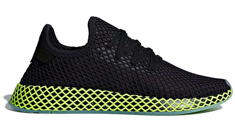 adidas Originals DEERUPT RUNNER [CORE BLACK / CORE BLACK / ASH BLUE] b41755 アディダス オリジナルス ディラプト ランナー 「ブラック/イエロー」