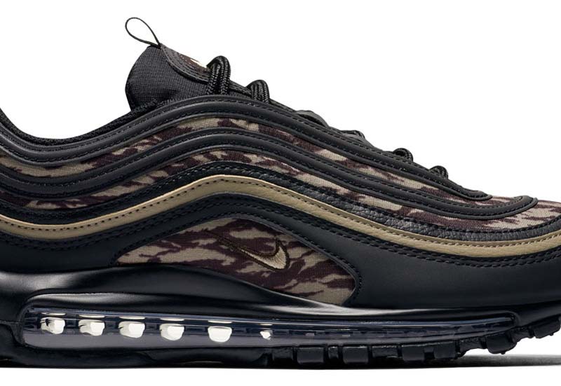 NIKE AIR MAX 97 AOP [BLACK / KHAKI-VELVET BROWN] aq4132-001