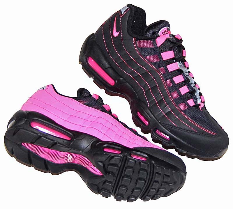 Air max 95 outlet og black/pink blast-pink blast