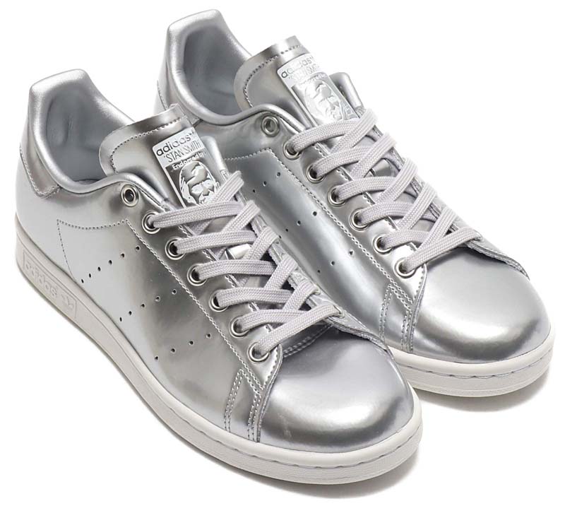 adidas STAN SMITH SILVER MET / SILVER MET / CRYSTAL WHITE FV4300 アディダス スタンスミス メタリックシルバー/ホワイト