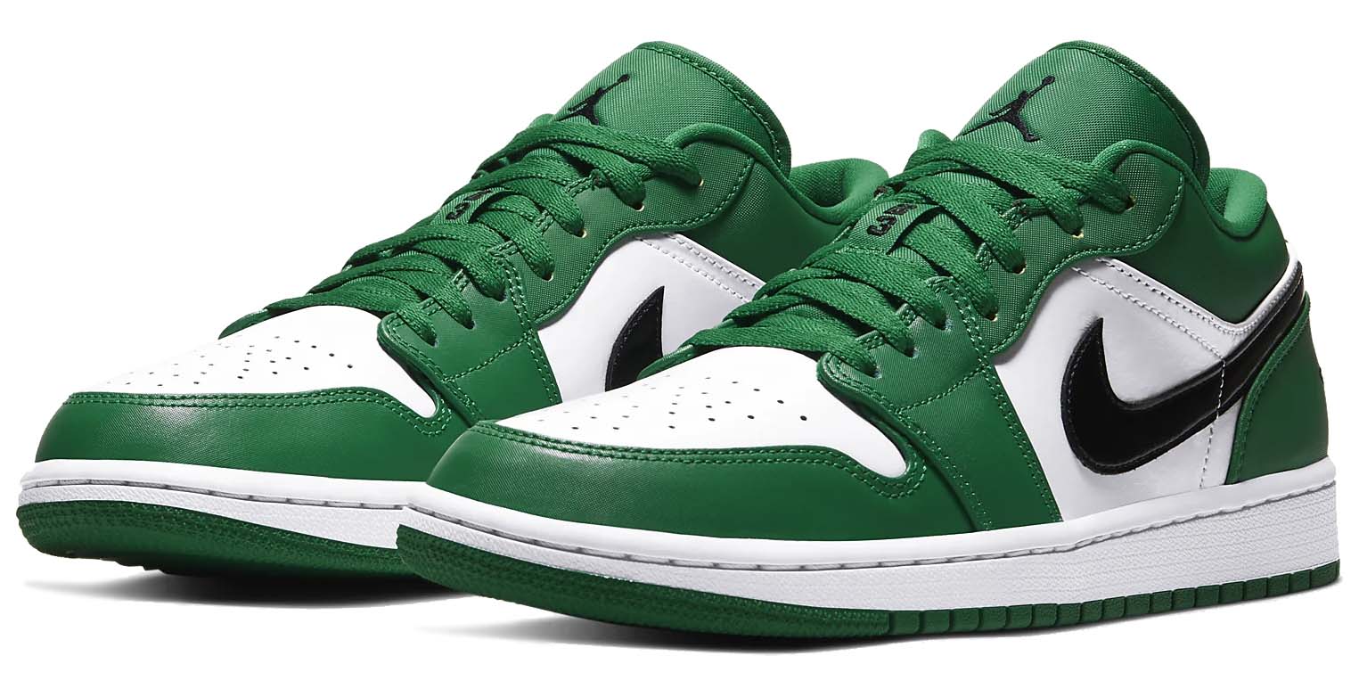 NIKE AIR JORDAN 1 LOW PINE GREEN / BLACK / WHITE 553558-301 ナイキ エアジョーダン1 ロー グリーン/ブラック/ホワイト