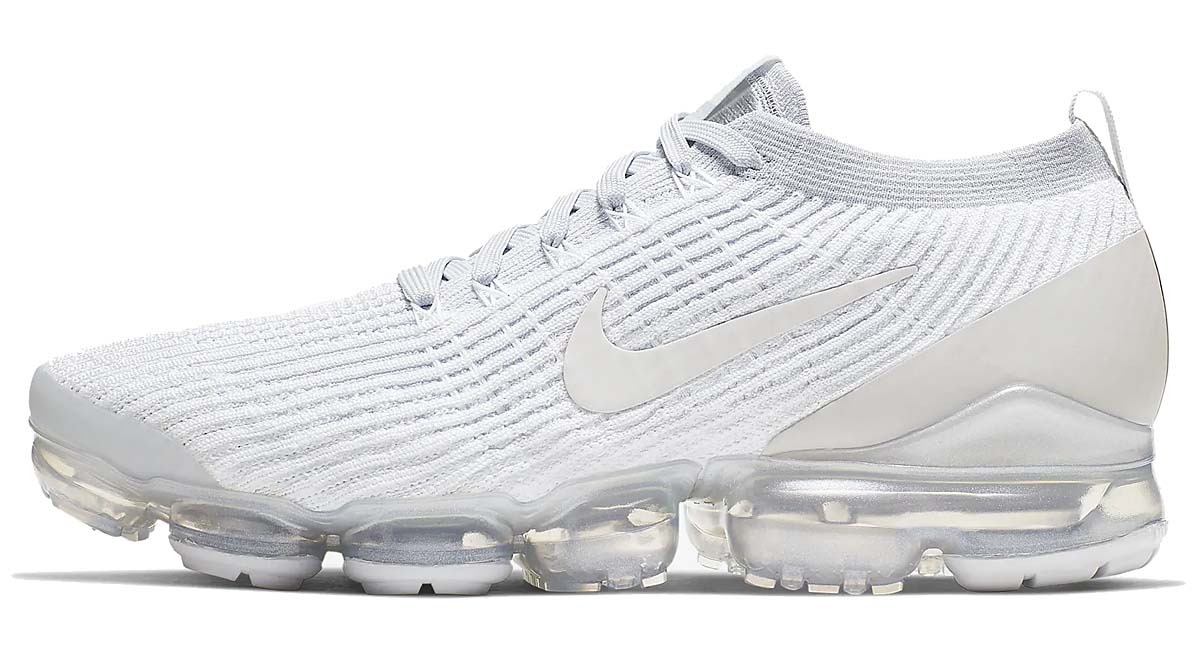 NIKE AIR VAPORMAX FLYKNIT 3 WHITE / WHITE-PURE PLATINUM AJ6900-102 ナイキ エアヴェイパーマックス フライニット 3 ホワイト/ピュアプラチナム