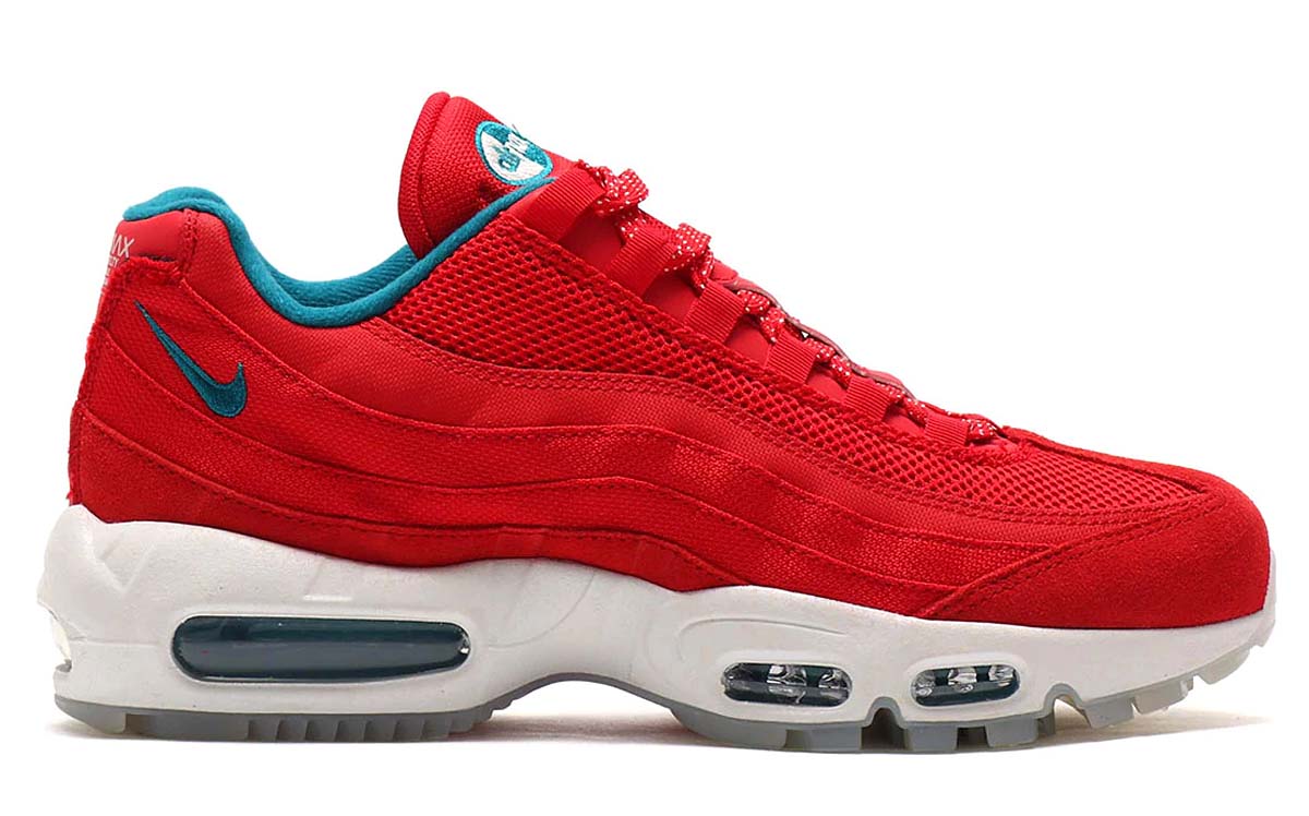 NIKE AIR MAX 95 UTILITY NRG "Mt.Fuji" ナイキ エアマックス95 ユーティリティ NRG 富士山 CT3689-600 UNIVERSITY RED / BRIGHT SPRUCE レッド/ブルー