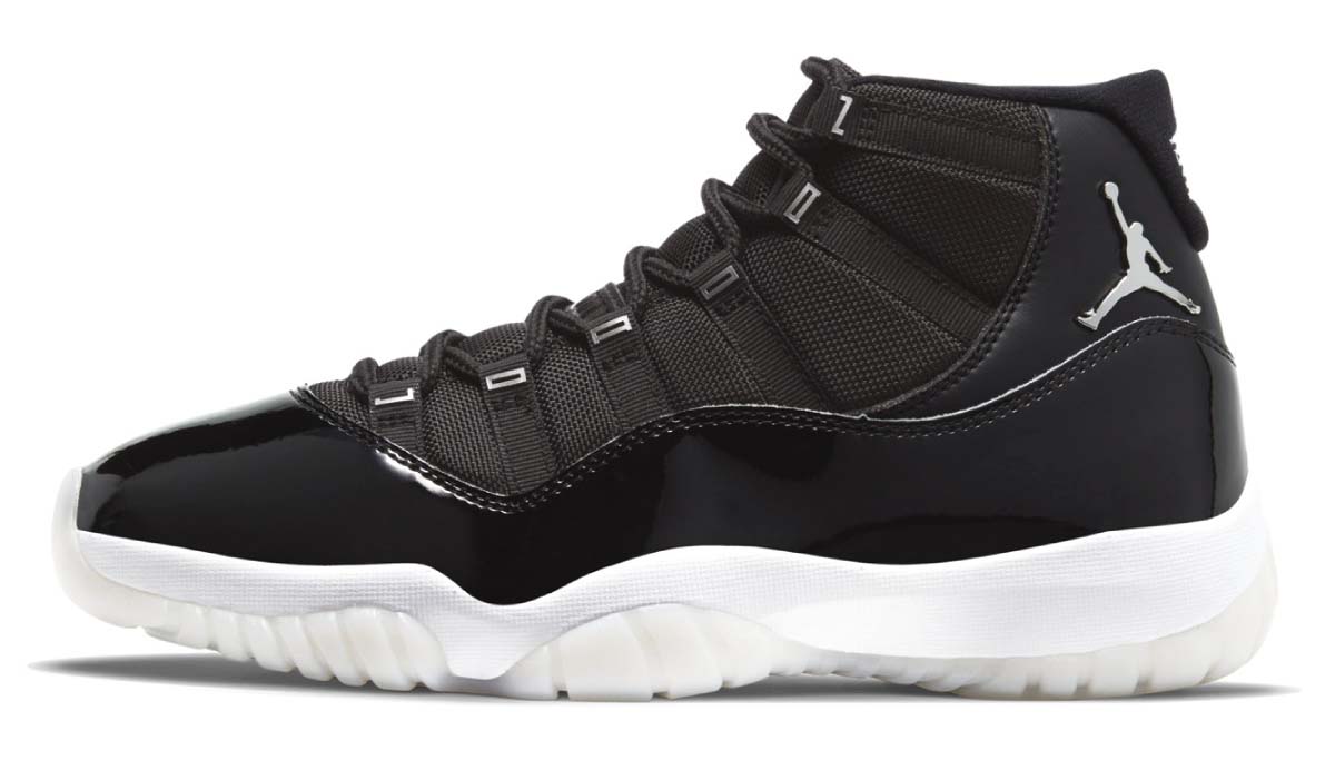 NIKE AIR JORDAN 11 RETRO JUBILEE BLACK / CLEAR / WHITE / METALLIC SILVER CT8012-011 ナイキ エアジョーダン11 レトロ ジュビリー ブラック/ホワイト/シルバー