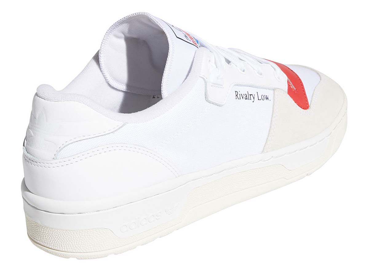 adidas RIVALRY LOW FOOTWEAR WHITE / CHORK WHITE / GLORY RED EF6418 アディダス ライバルリー ロー ホワイト/レッド/グレー