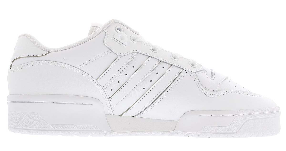 adidas RIVALRY LOW FTWR WHITE / FTWR WHITE / CORE BLACK EF8729 アディダス リバルリー ロー ホワイト