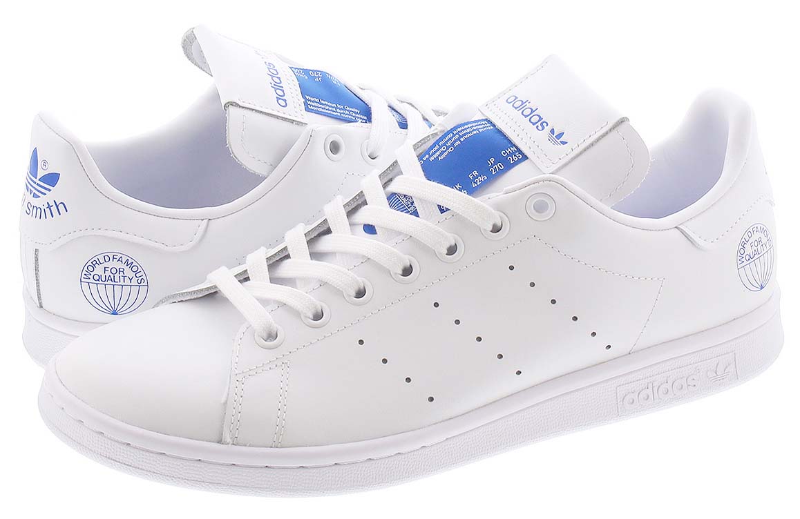 adidas STAN SMITH FTWR WHITE / FTWR WHITE / BLUE BIRD FV4083 アディダス スタンスミス ホワイト/ブルー