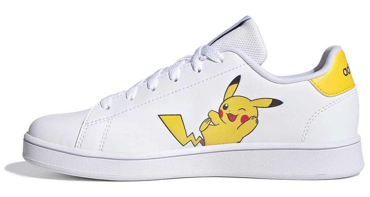adidas ADVANTAGE  Pokémon Pikachu CLOUD WHITE / EQT YELLOW / CLOUD WHITE FW3187 アディダス アドバンテージ ポケモン ピカチュー ホワイト/イエロー