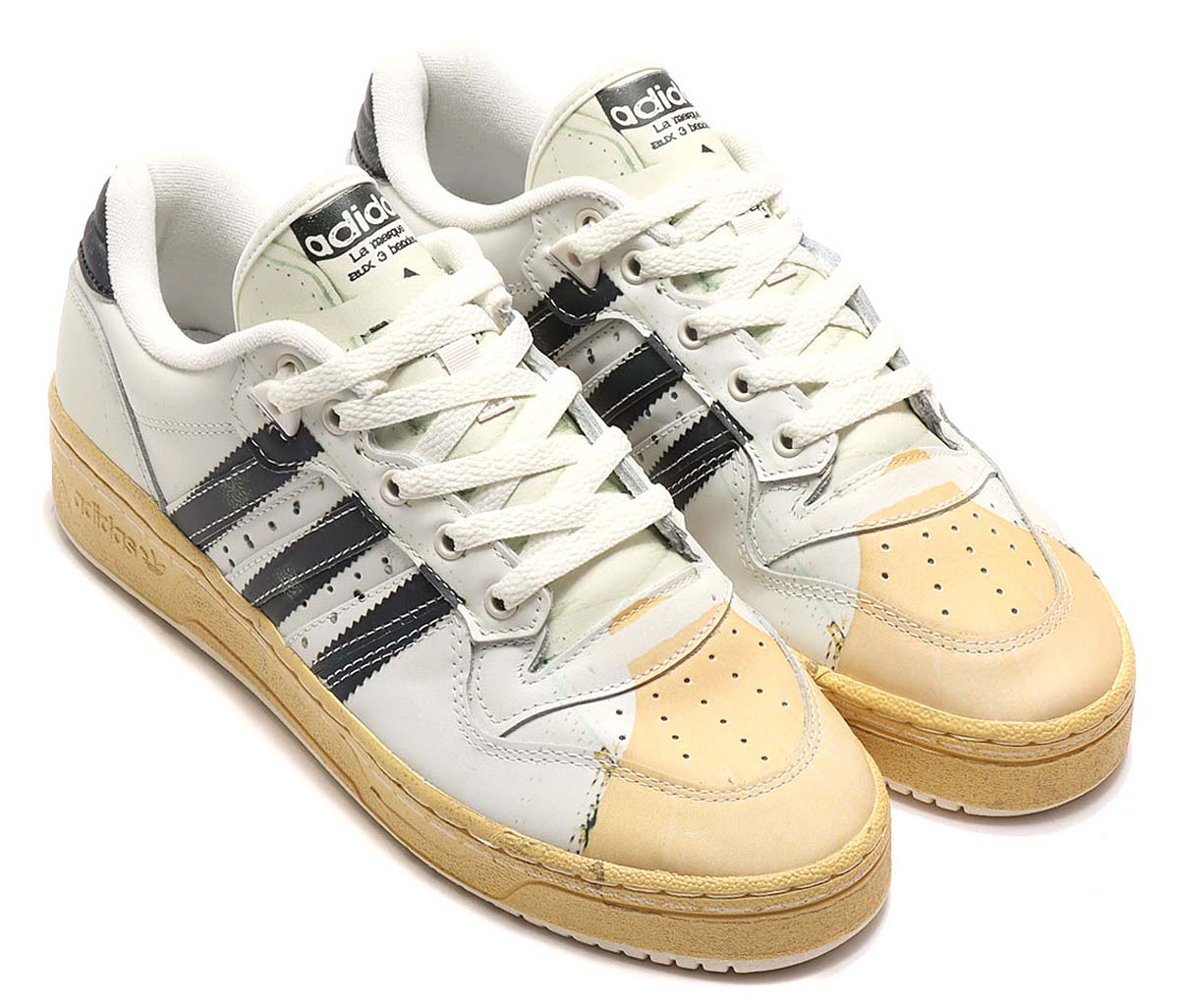 adidas RIVALRY LO / SUPER RIVALRY FOOTWEAR WHITE / CORE BLACK / OFF WHITE FW6094 アディダス ライバルリー ロー / スーパーライバルリー ホワイト/ブラック