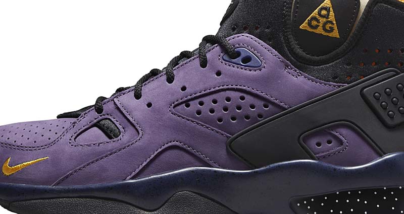 NIKE ACG AIR MOWABB OG GRAVITY PURPLE / UNIVERSITY GOLD-BLUE VOID DC9554-500 ナイキ ACG エア モワブ OG パープル/ゴールド/ブルー