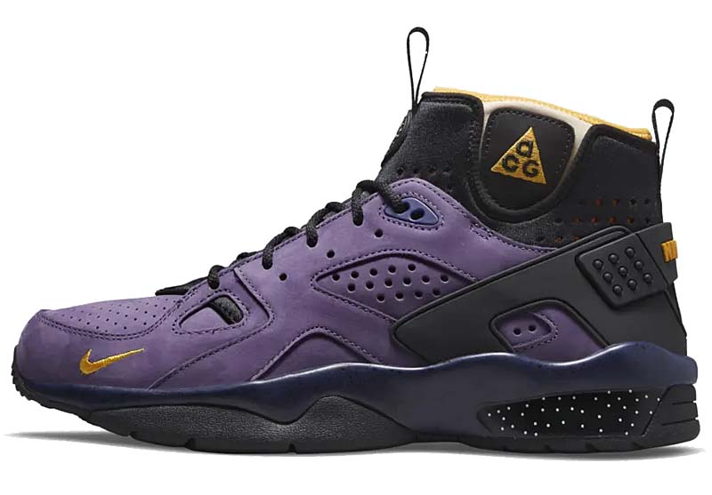 NIKE ACG AIR MOWABB OG GRAVITY PURPLE / UNIVERSITY GOLD-BLUE VOID DC9554-500 ナイキ ACG エア モワブ OG パープル/ゴールド/ブルー