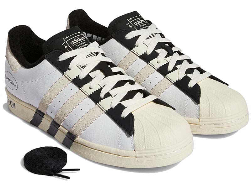 adidas SUPERSTAR CLOUD WHITE CORE BLACK