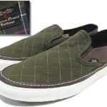 BARBOUR x VANS CLASSIC SLIP-ON CALIFORNIA [Classic Waxed] (0IL5746)