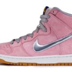 NIKE DUNK HIGH PRO PREMIUM SB x CONCEPTS WHEN PIGS FLY [REAL PINK/MTLLC SLVR-SMMT WHT] (554673-610)