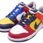 NIKE DUNK LOW JP QS "WHAT THE BE TRUE TO YOUR SCHOOL" [MIDNIGHT NAVY / VARSITY MAIZE] (AA4414-400)